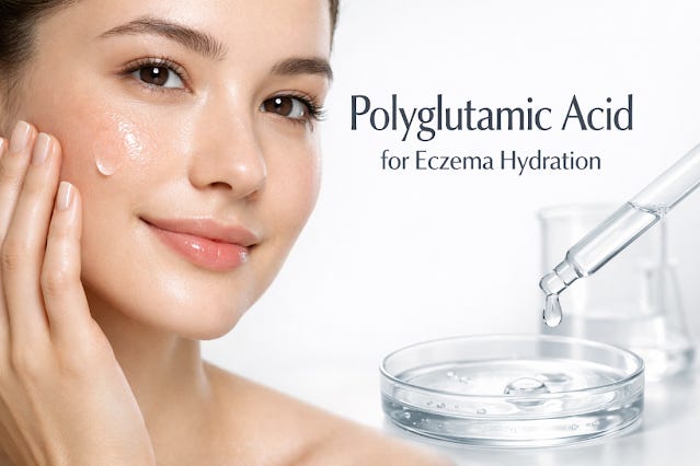 Polyglutamic Acid (PGA): The Next-Gen Hydrator for Eczema-Prone Skin