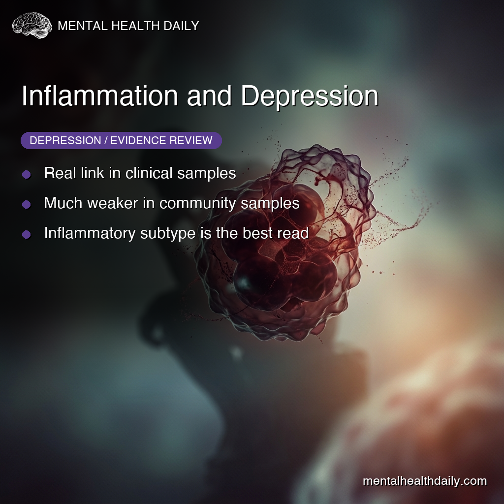 When Inflammation Drives Depression — and When It Doesn’t