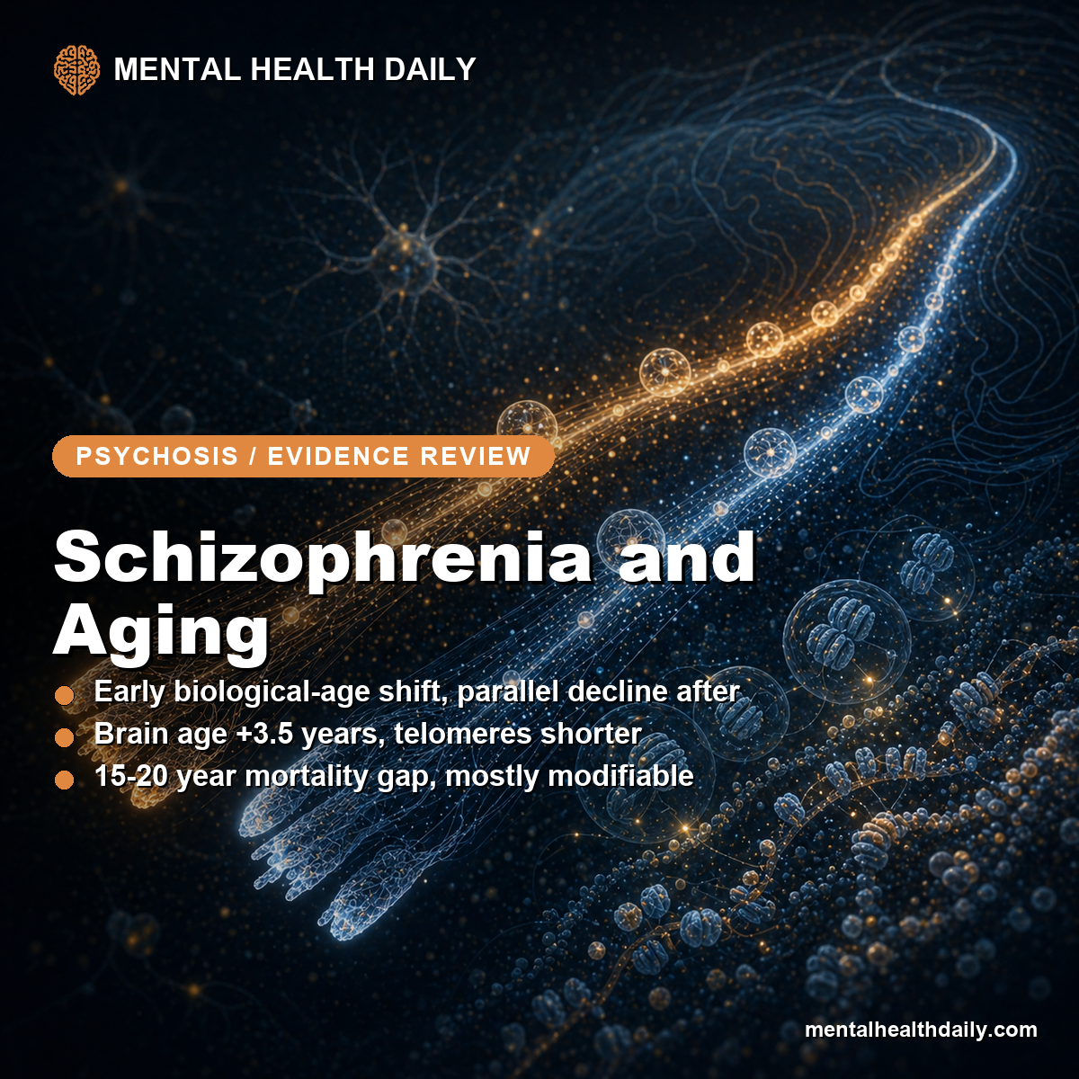 Schizophrenia and Accelerated Aging: What The Latest Research Suggests In 2026