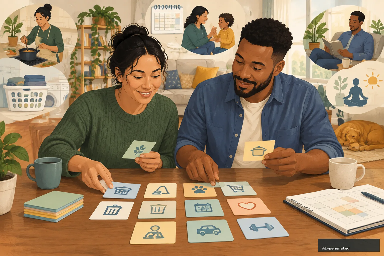 The Household Work You Can’t See—and How Couples Can Share It