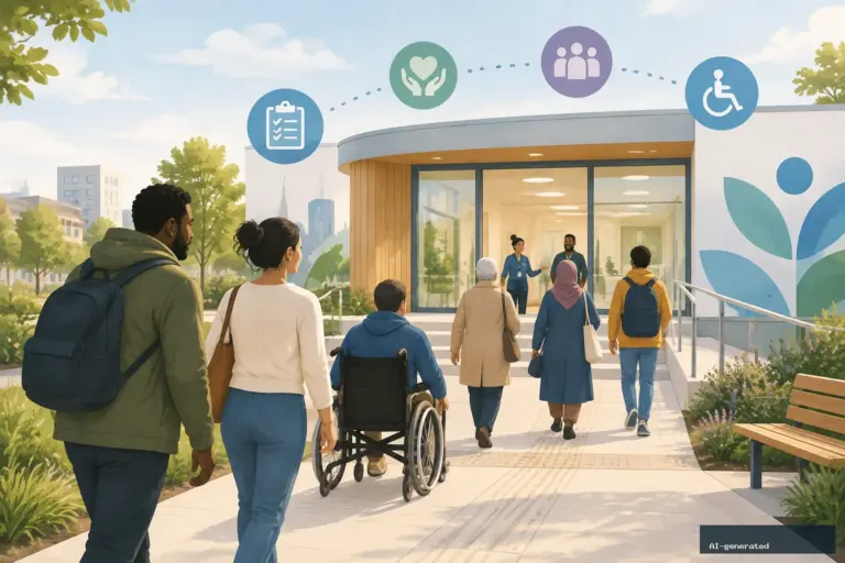 A UK mental-health review calls for support based on need, not diagnosis alone