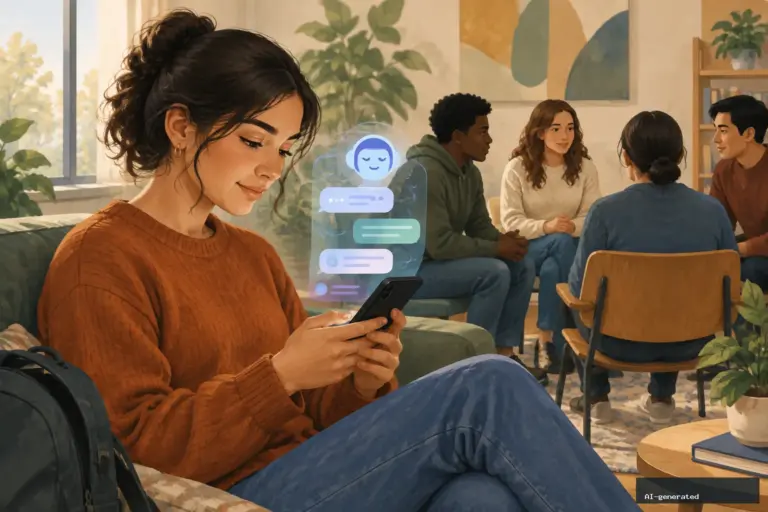 AI Support Tool Outperformed Group Therapy on Anxiety Scores in a Student Trial—but the Result Needs Context