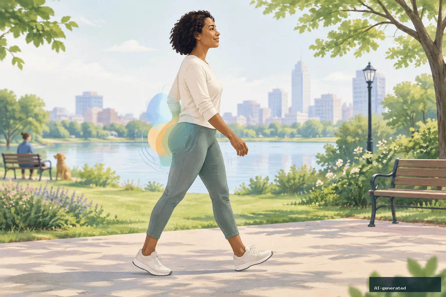 Do We Really Hold Stress in Our Hips? What “Tightness” Can Mean — AI-generated editorial image