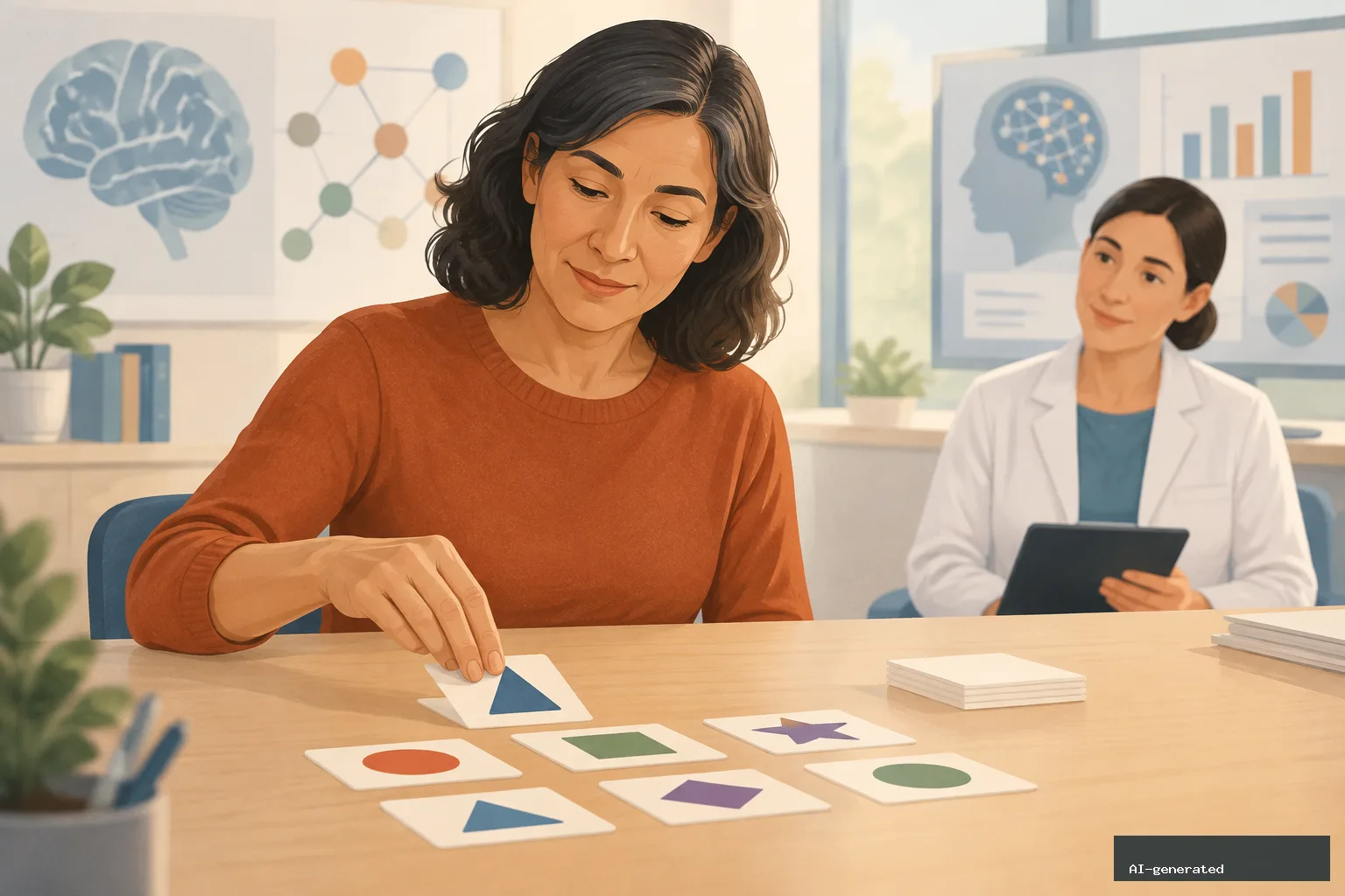 Quetiapine and Working Memory: What a New Schizophrenia Study Really Shows — AI-generated editorial image