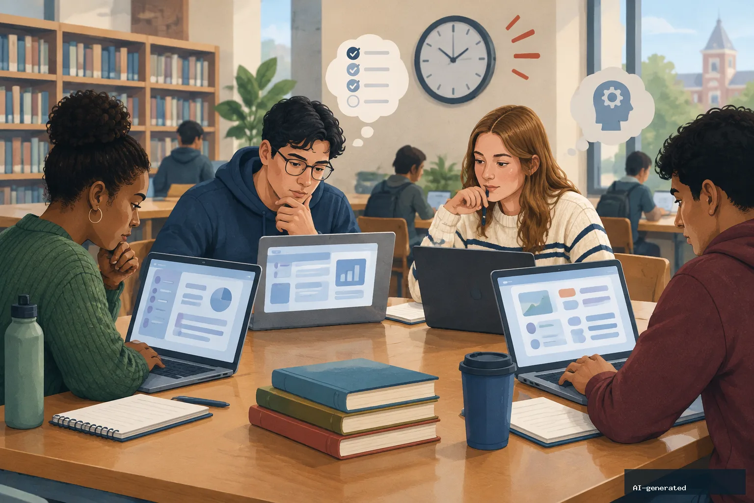 Why Academic Stress May Shape How College Students Rely on Generative AI