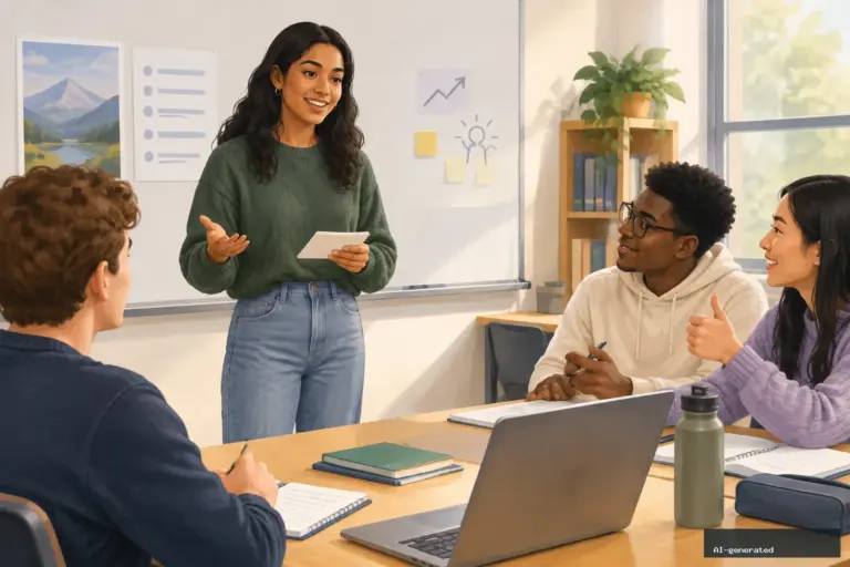 Why Confidence May Matter When Students Present in English